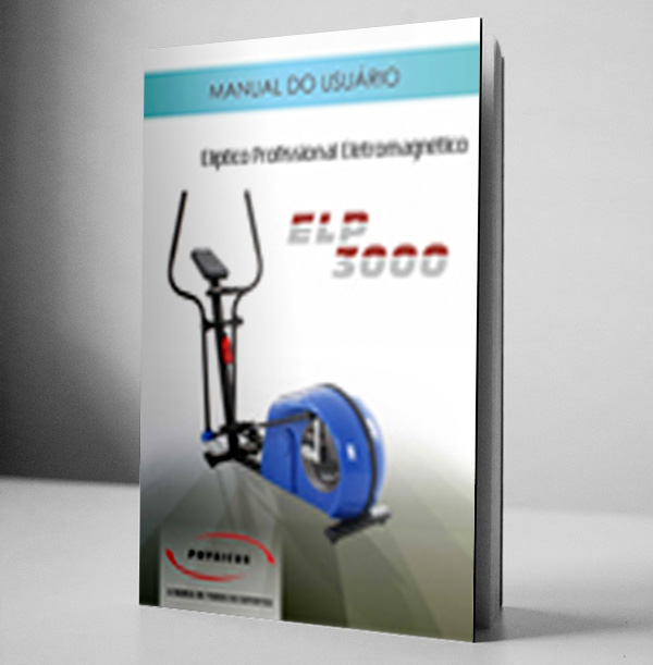 Manual Elíptico Profissional Eletromagnético